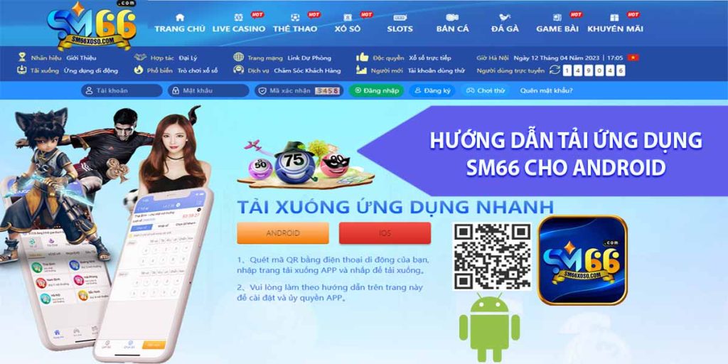 Tải app SM66 cho Android